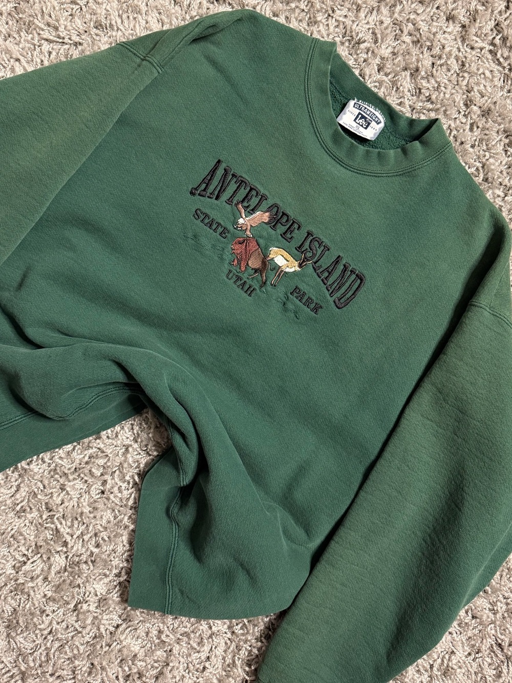Vintage Antelope Island Utah State Park Crewneck